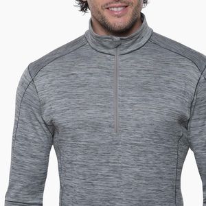 KÜHL Men’s ALLOY™ 1/4 Zip Long sleeve Shirt XXL Grey